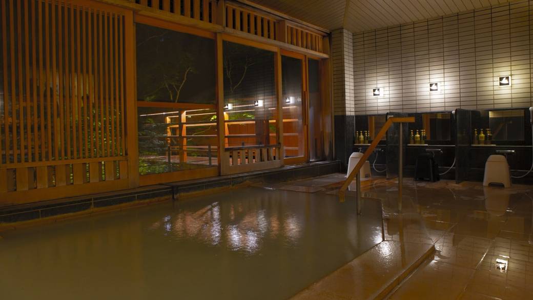 2種類の温泉で
心身共に癒される / 2