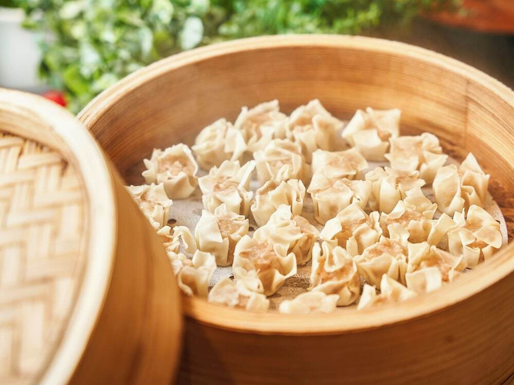 朝食ビュッフェ