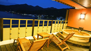 駿河湾側・露天風呂付/贅の和洋室