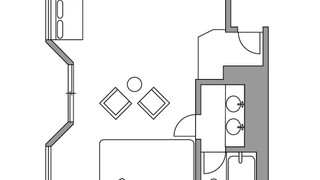 バラガンキディスイート 禁煙(4F 44m2)