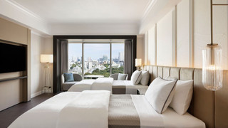 デラックス ルーム ダブルベッド 2 台