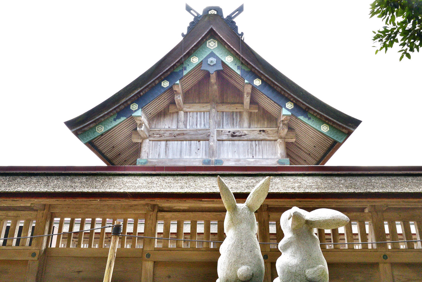 出雲大社と因幡の白兎