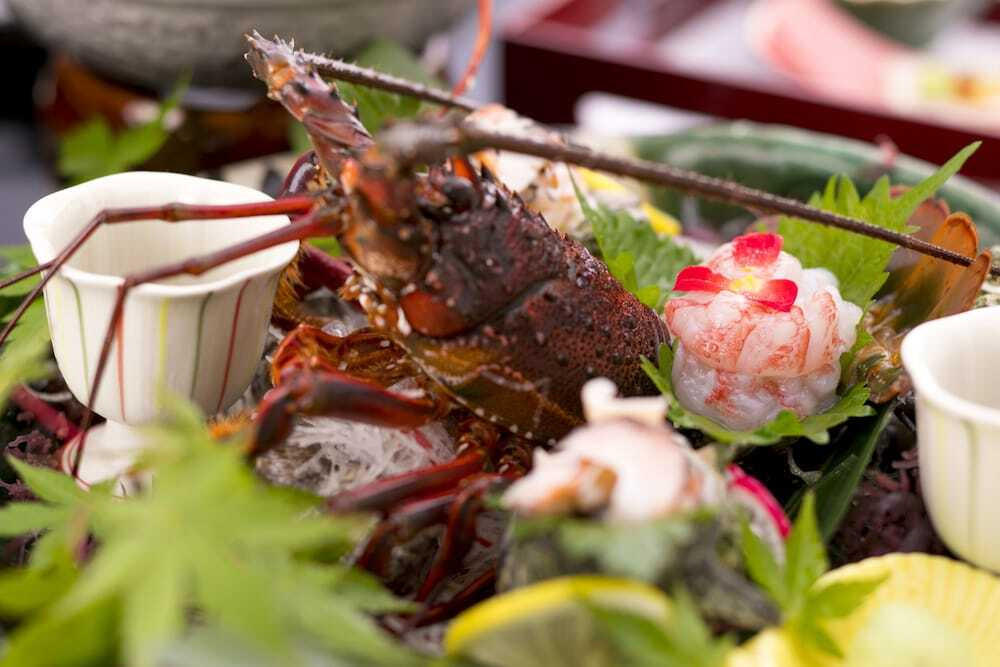 会席料理のメニュー例(3)