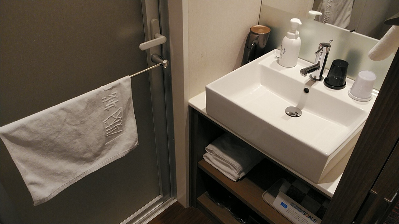 洗面台は便利です