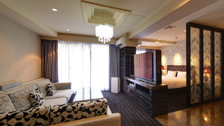 エグゼクティブ ルーム クイーンベッド 1 台 バルコニー