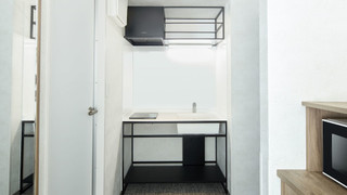 (禁煙)スタンダードクイーン(キッチン付) (ハウスキーピングは有料オプション)