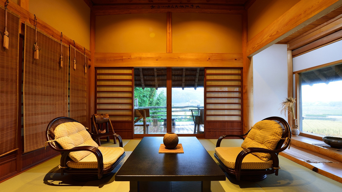 古代とモダンの融合が美しい。古代の衣食住が堪能できる温泉宿3657901