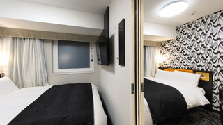 コネクティングダブルルーム (2ベッド) 全室禁煙 (眺望なし)