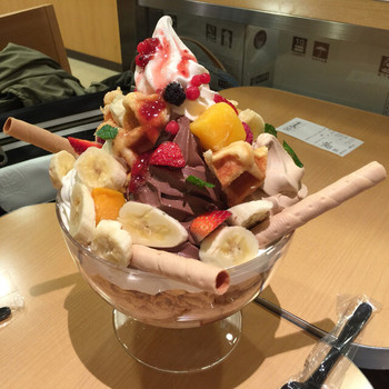 「スウェーデン 阪急三番街店」 料理 44569828 ソフトクリームランド    2015.11.01