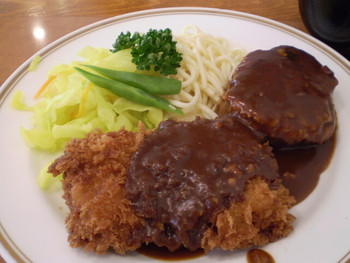 「フライヤ」料理 1112252 Aセット　（ミンチボールとミニヘレカツ）