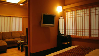 デラックス ダブルルーム 禁煙 専用バスルーム