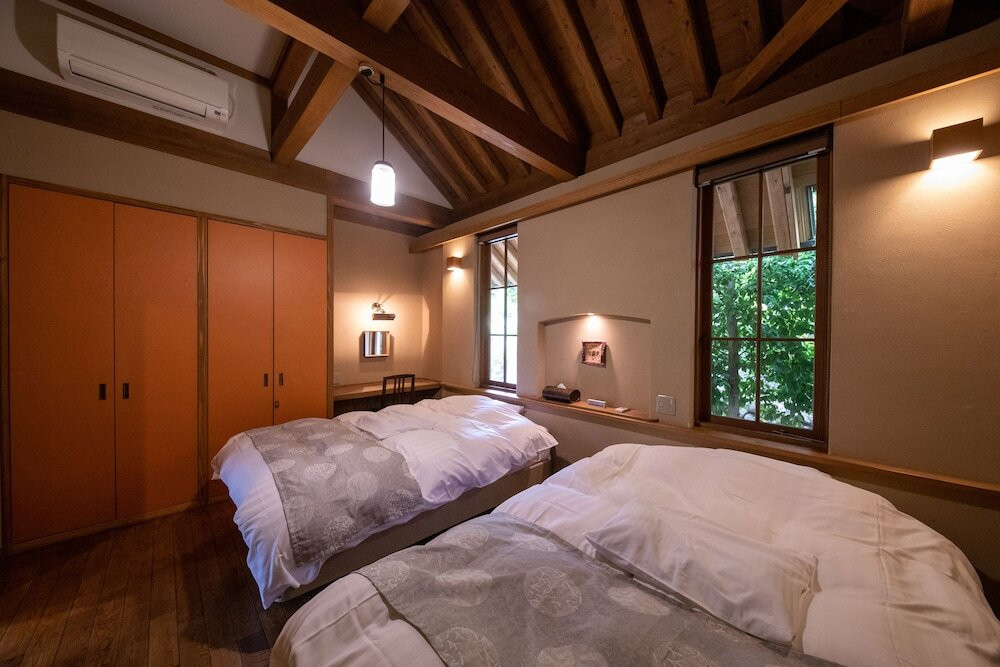 由布岳ビュー「伽羅」　ベッドルーム