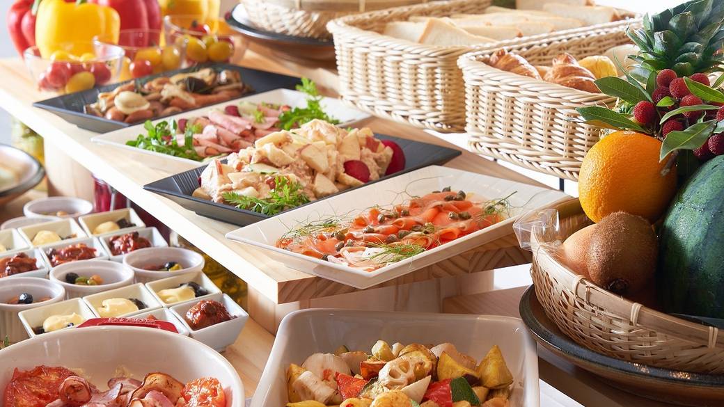朝食ビュッフェ例 / 1