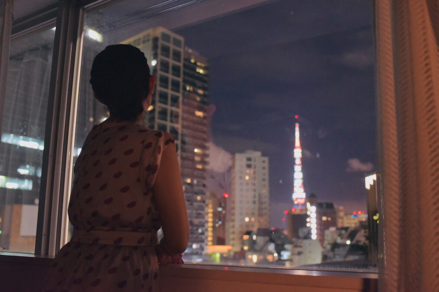 東京タワー、深夜2時