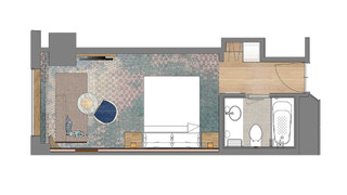 [11-15階] 禁煙 瀬戸内リゾートフロア キング/トリプルルーム
