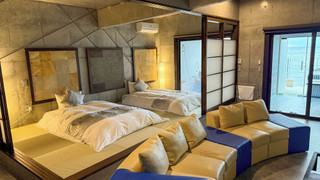 デラックス 4 人部屋 オーシャンビュー