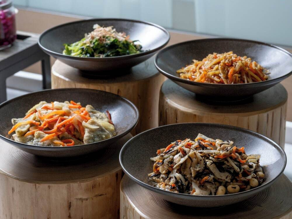 朝食ビュッフェ