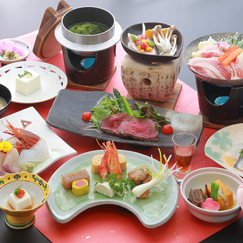 部屋でゆっくり、ヘルシーな「美味少量プチシルク会席」を堪能3435941