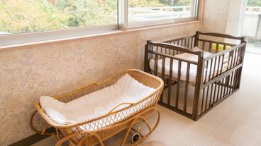 *[Large public bath] baby bed / 6