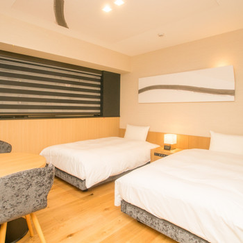 友達や彼と一緒にゆったり泊まれる「ツインルーム」3690950