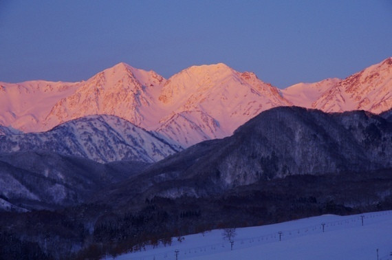  北アルプスの絶景