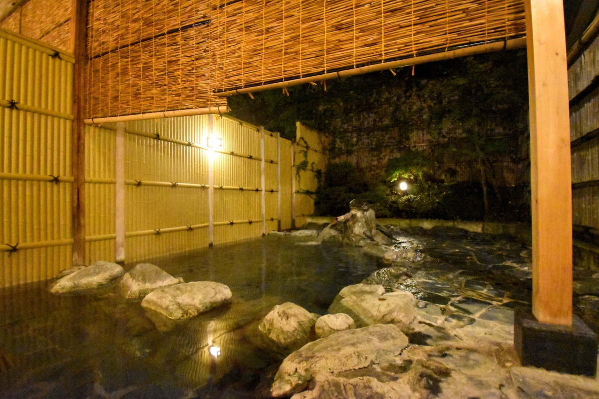 天童温泉でのんびり