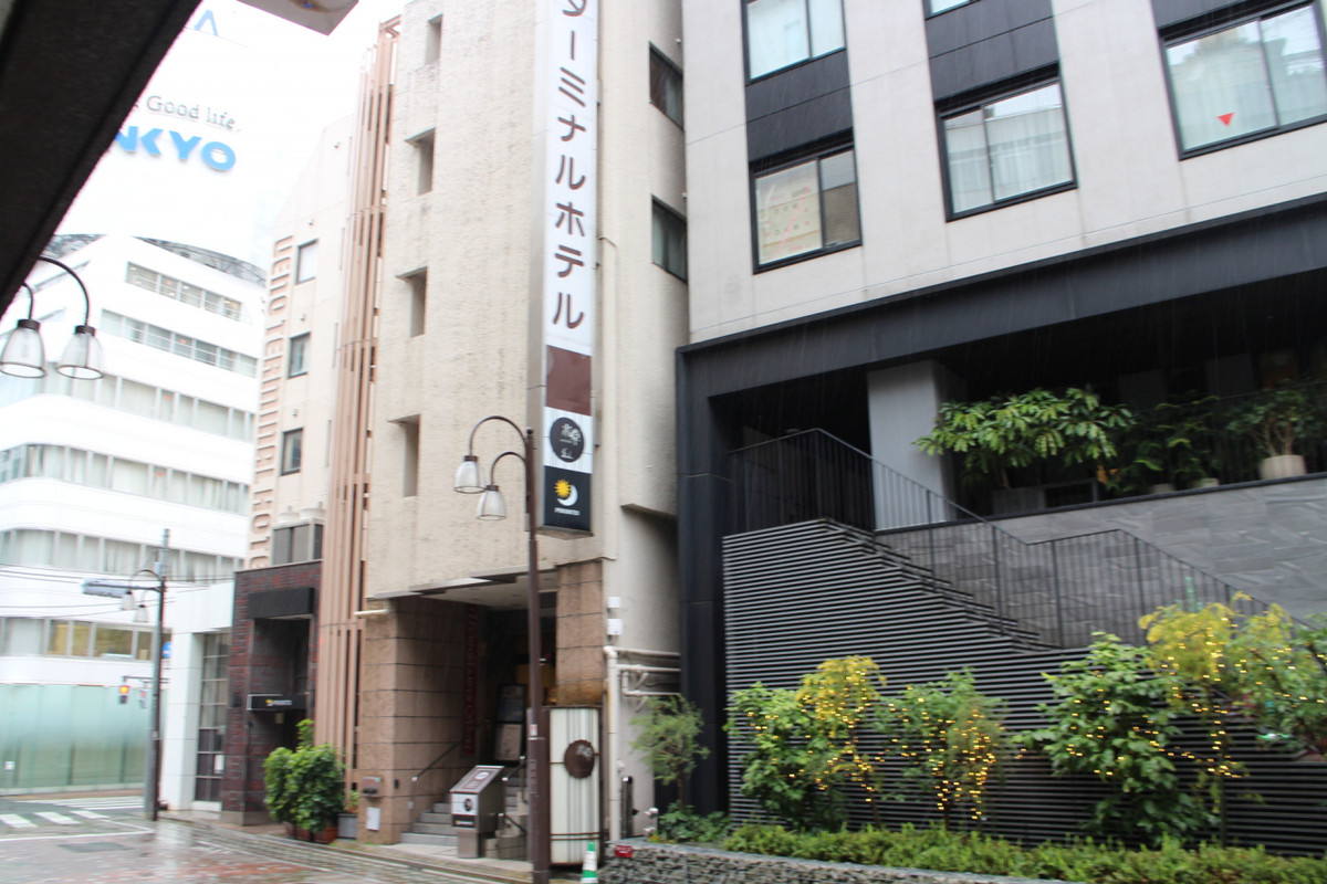 宿の外観