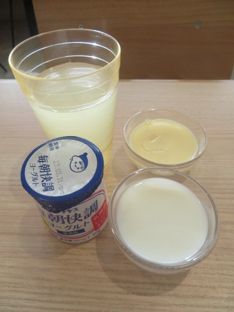 朝食のデザート