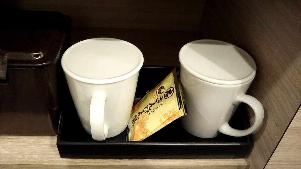 無料の飲み物はさんぴん茶