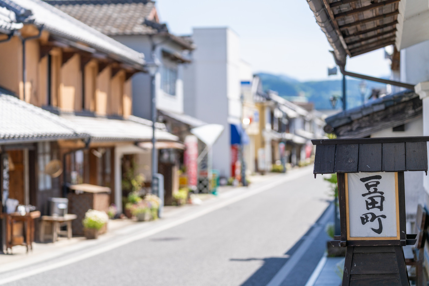 豆田町　大分県日田市豆田町の町並み