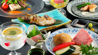 宙館·和洋室 内風呂付き 禁煙- 鉄板焼 鶴見コース (夕食時間19:30)