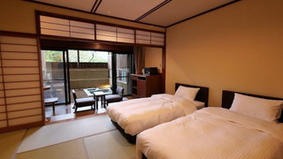 和牛と名物三河屋鍋を楽しむ会席料理 (夕朝食付) 別館 露天風呂付客室 禁煙