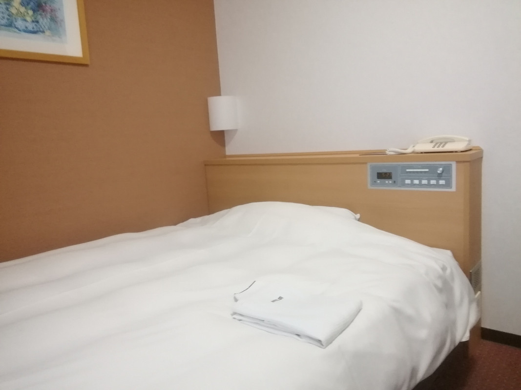 シングルルームの室内