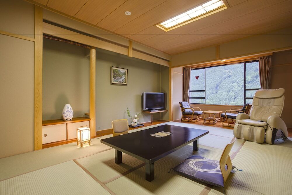 5.ラフティング後は美人の湯でのんびり「新祖谷温泉　ホテルかずら橋」3512397