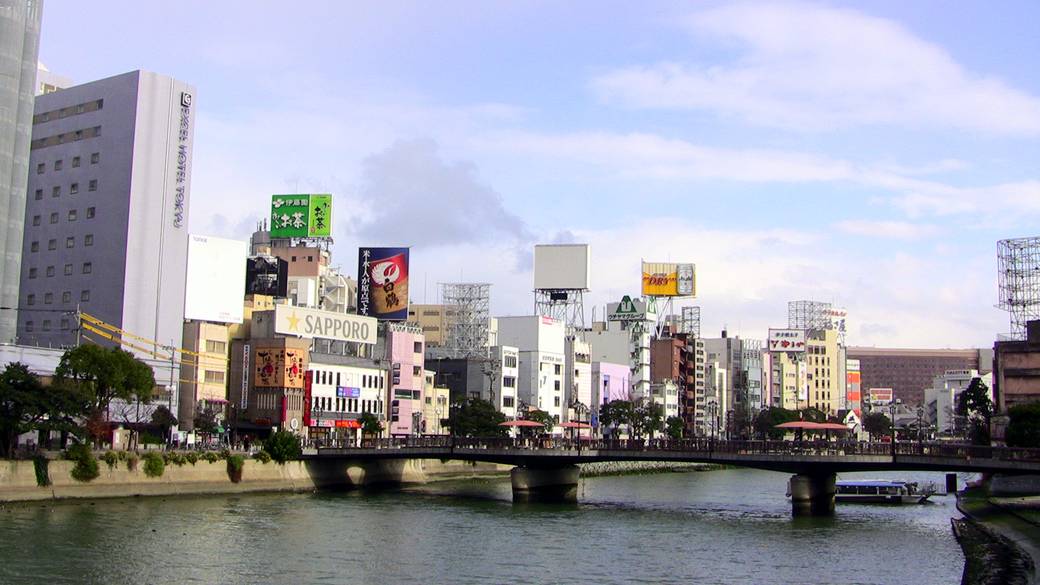 ホテル周辺　中洲の街並み / 4