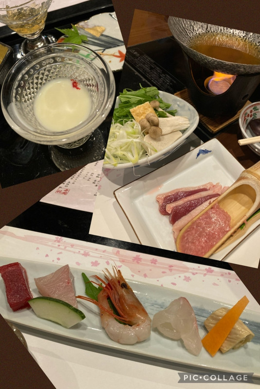 夕食の一部です。