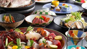会席料理の例1 / 1