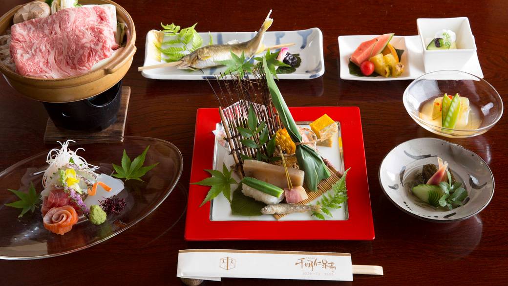 会席料理一例 / 1