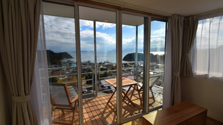 デラックスコーナールーム シービュー テラス付き 禁煙