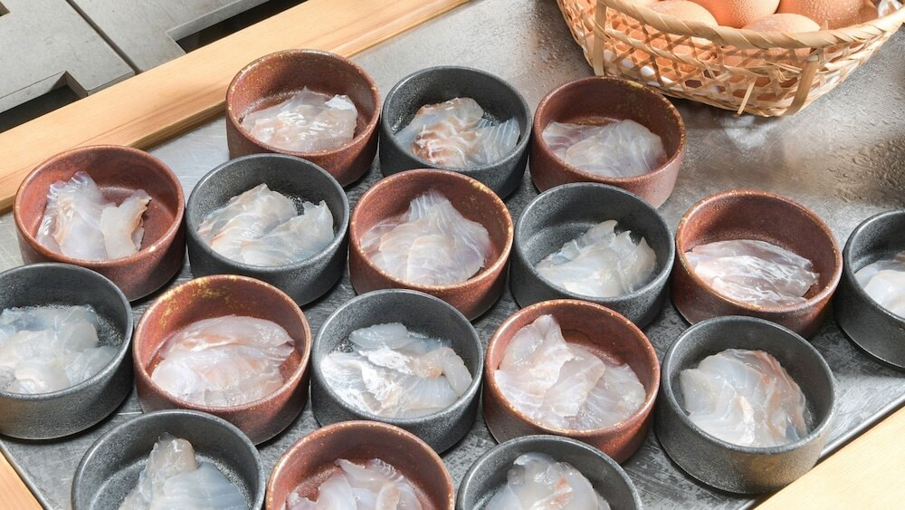 朝食ビュッフェ