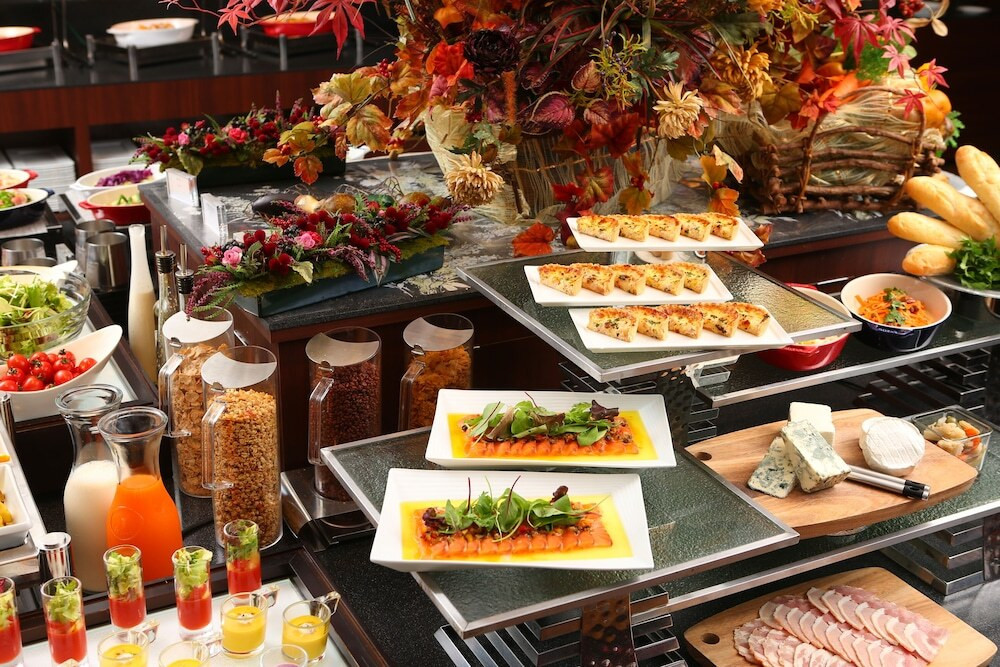 朝食ビュッフェ