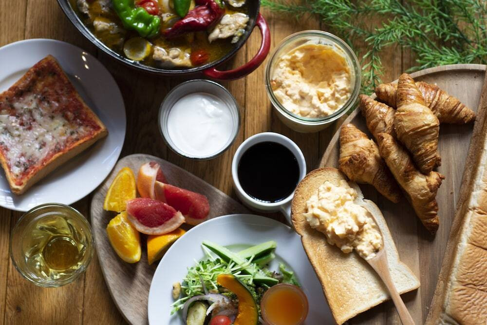 朝食ビュッフェ