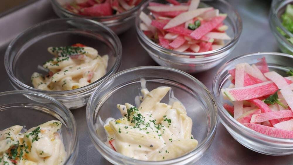 朝食ビュッフェ