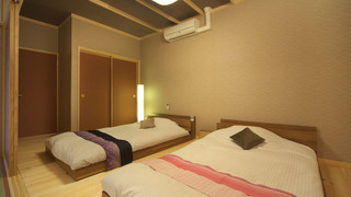 露天風呂付客室 笛吹