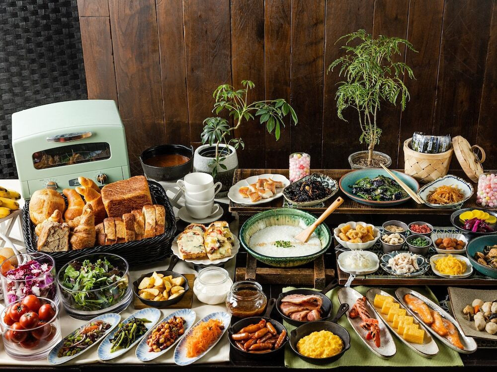 朝食ビュッフェ