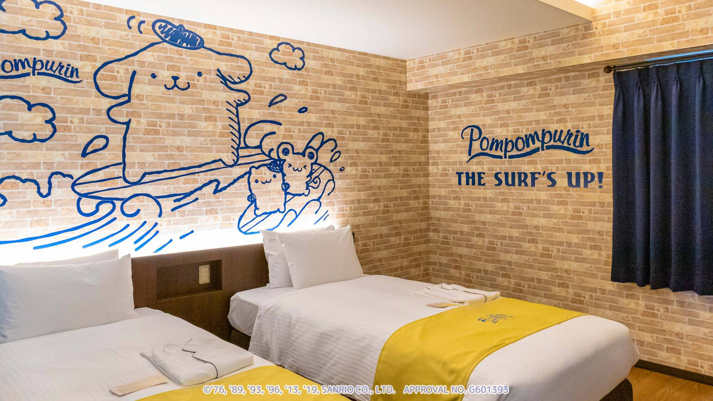 すべてのお部屋にキャラクターが！カラフルなお部屋で素敵なステイ3966056