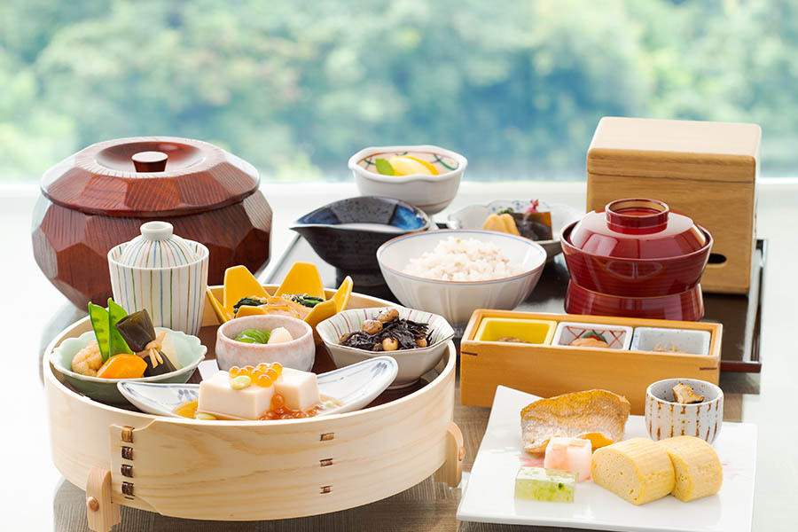 「浜木綿」朝食