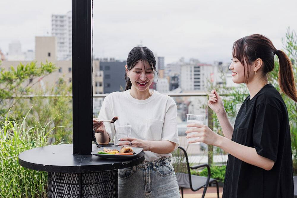 屋上テラス