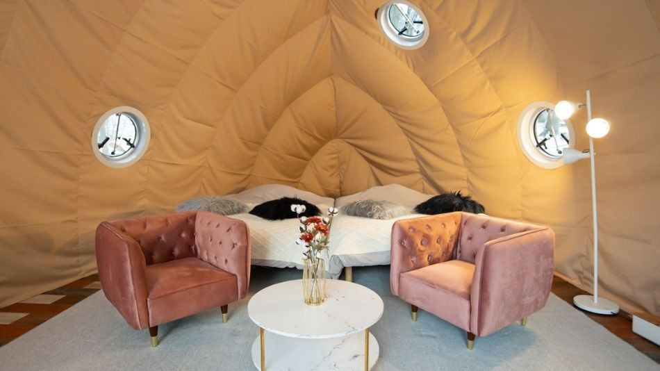 アウトドアをトコトン楽しむ！秘密基地のようなグランピング施設4231313