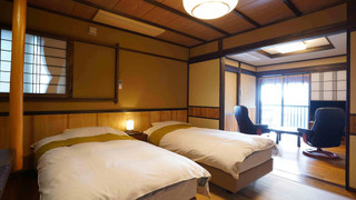 デラックス ツインルーム バルコニー シービュー